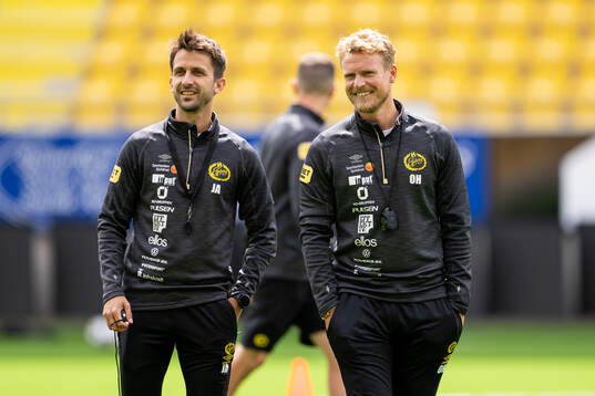 Elfsborgs assisterande tränare Javier Agenjo Duran och
