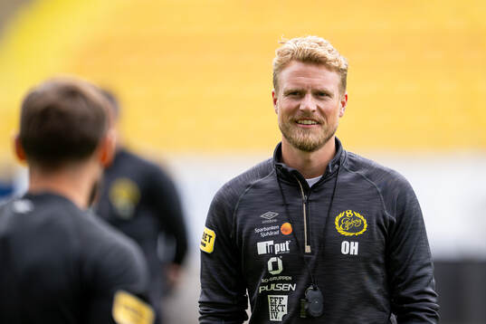 Elfsborgs manager Oscar Hiljemark