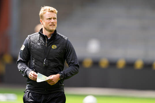 Elfsborgs manager Oscar Hiljemark