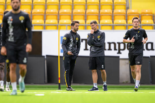 Elfsborgs assisterande tränare Javier Agenjo Duran och