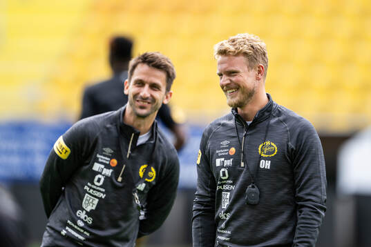 Elfsborgs manager Oscar Hiljemark
