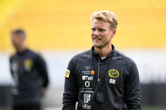 Elfsborgs manager Oscar Hiljemark