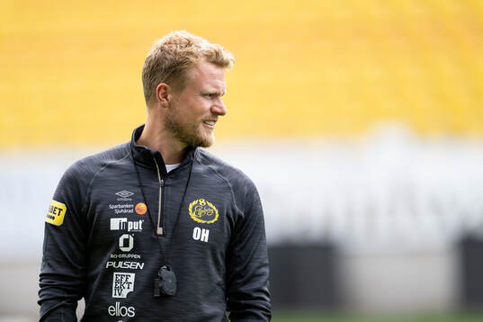 Elfsborgs manager Oscar Hiljemark