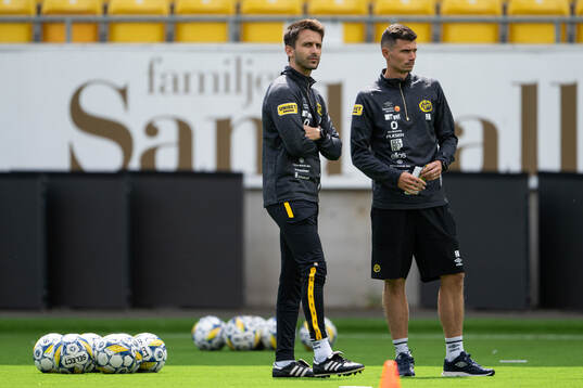 Elfsborgs assisterande tränare Javier Agenjo Duran  och