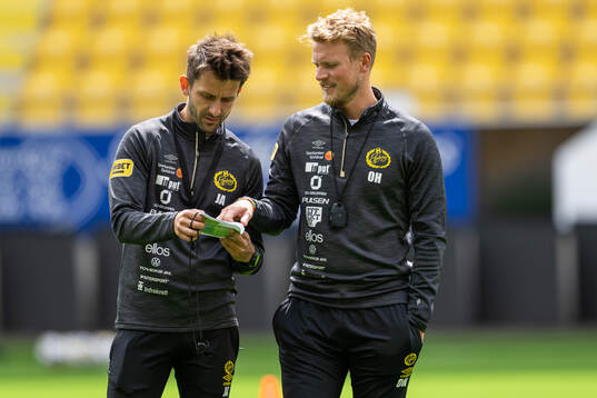 Elfsborgs assisterande tränare Javier Agenjo Duran och