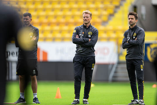 Elfsborgs assisterande tränare Fredrik Ahlstrand, manager