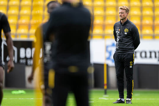 Elfsborgs manager Oscar Hiljemark