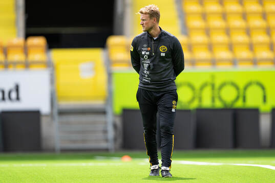 Elfsborgs manager Oscar Hiljemark
