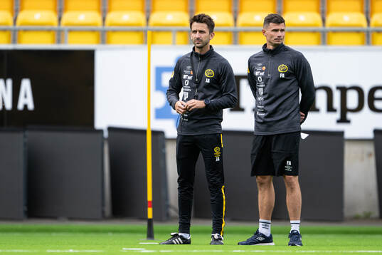 Elfsborgs assisterande tränare Javier Agenjo Duran och
