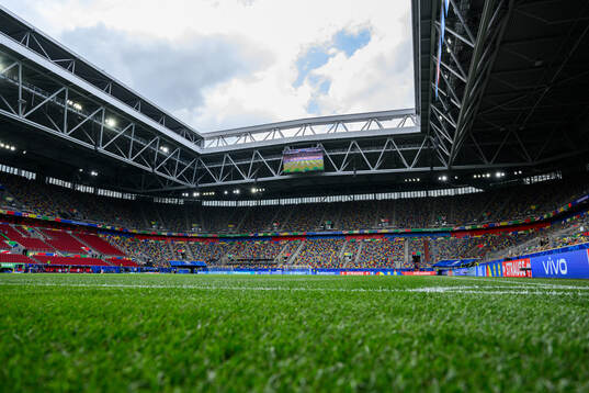 Interior view of Düsseldorf Arena