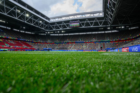 Interior view of Düsseldorf Arena