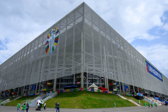 Exterior view of Düsseldorf Arena