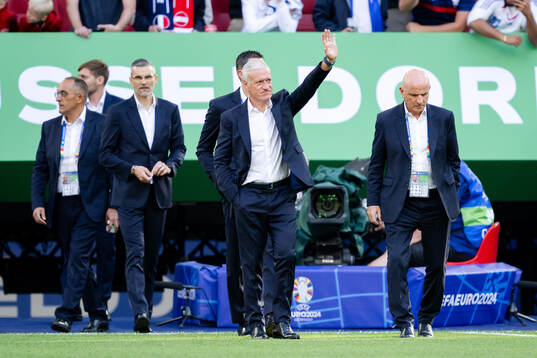 Head coach Didier Deshamps of France