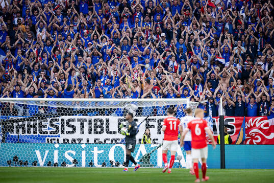 during the UEFA Euro 2024 Football Championship match