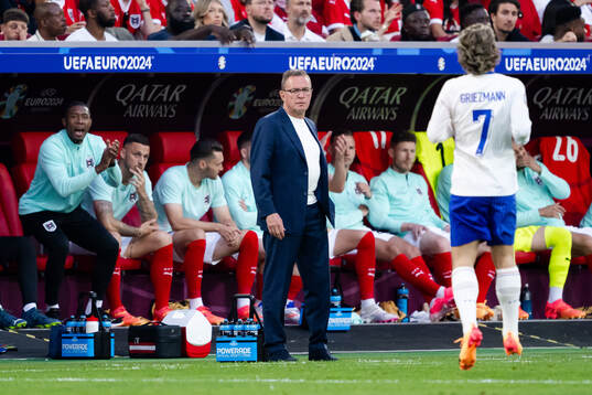 Head coach Ralf Rangnick of Austria