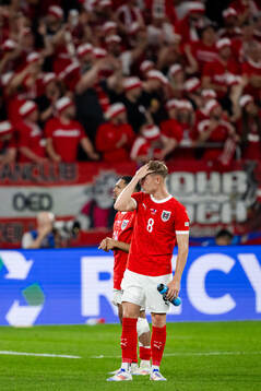Alexander Prass of Austria looks dejected
