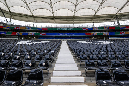 General interior view of Frankfurt Arena