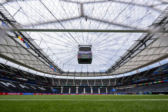 General interior view of Frankfurt Arena