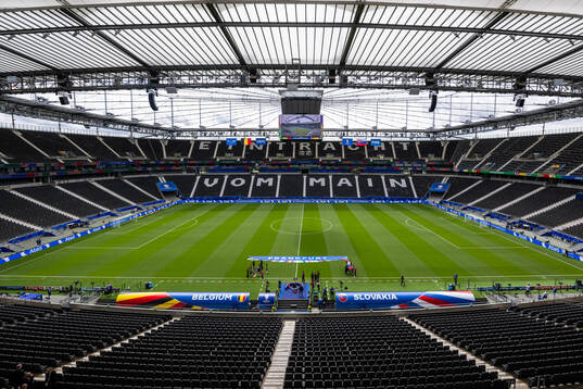 General interior view of Frankfurt Arena