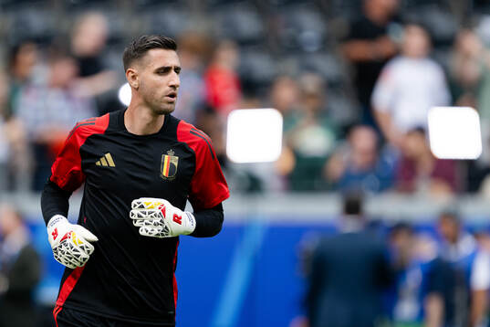 Goalkeeper Koen Casteels of Belgium
