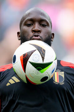 Romelu Lukaku of Belgium