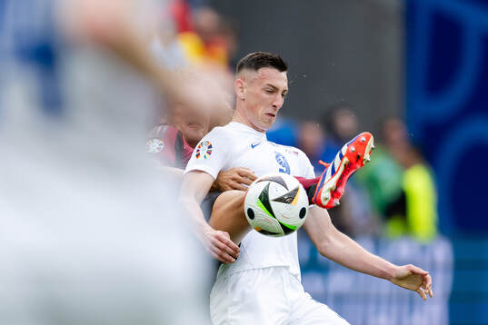 Wout Faes of Belgium and Robert Bozenik of Slovakia
