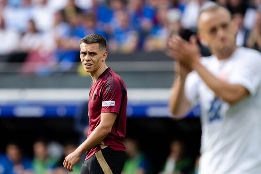Leandro Trossard of Belgium
