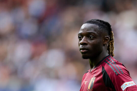 Jeremy Doku of Belgium