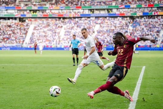 Jeremy Doku of Belgium