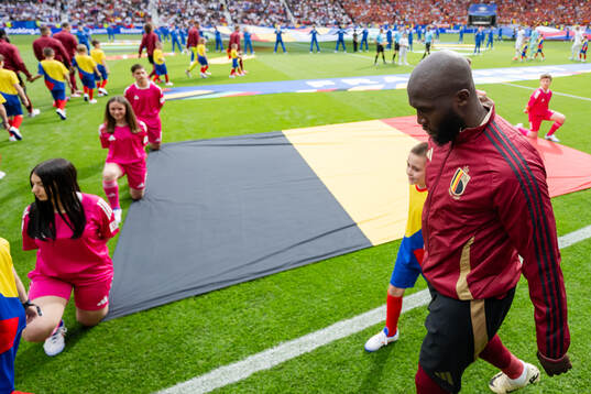 Romelu Lukaku of Belgium