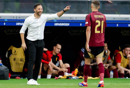Head coach Domenico Tedesco of Belgium