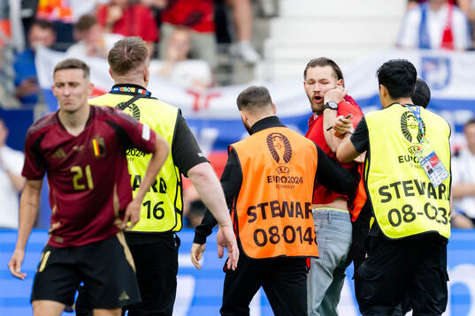 A pitch invader