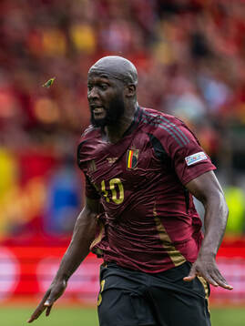 Romelu Lukaku of Belgium
