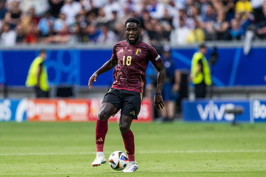 Orel Mangala of Belgium