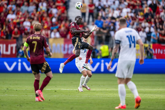 Amadou Onana of Belgium
