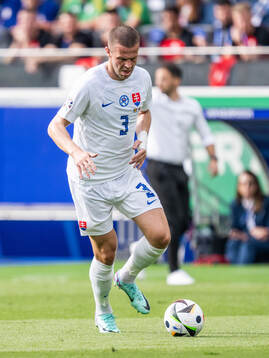 Denis Vavro of Slovakia