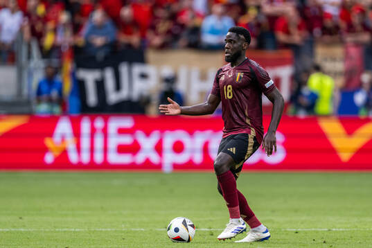 Orel Mangala of Belgium