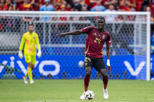 Amadou Onana of Belgium