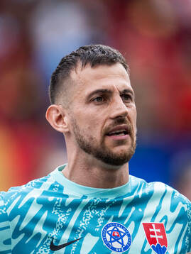 goalkeeper Martin Dubravka of Slovakia