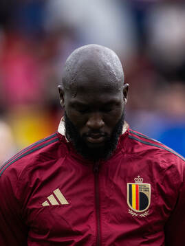 Romelu Lukaku of Belgium