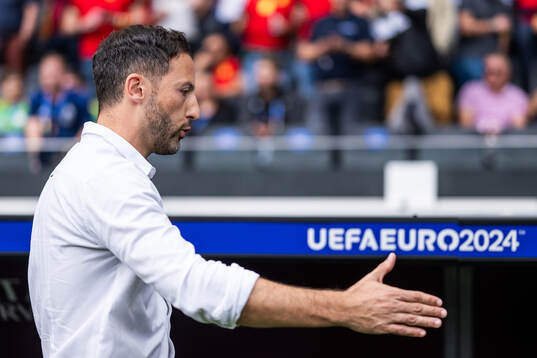 Head coach Domenico Tedesco of Belgium