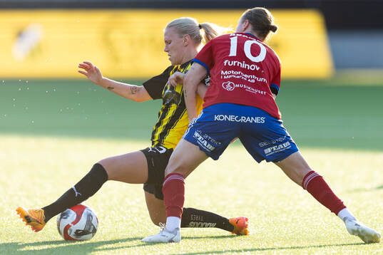 Häckens Josefine Rybrink och Vittsjös Kayla Adamek
