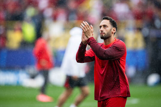 Hakan Calhanoglu of Türkiye