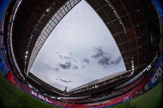 General interior view of Leipzig Stadium