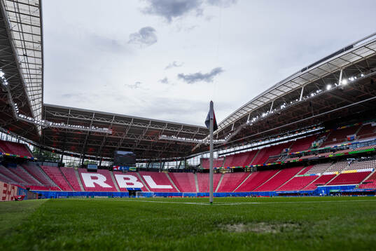 General interior view of Leipzig Stadium