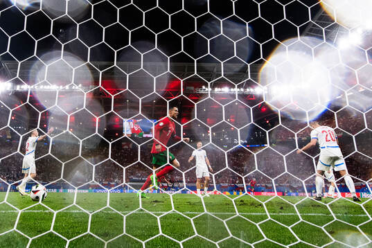 Cristiano Ronaldo of Portugal celebrates