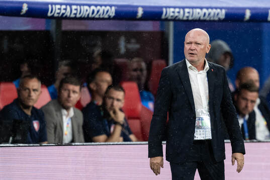 Head coach Ivan Hasek of Czech Republic