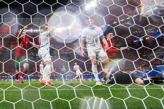 Diogo Jota and Cristiano Ronaldo of Portugal celebrates