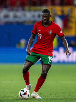 Nuno Mendes of Portugal