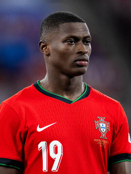 Nuno Mendes of Portugal